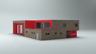 Fassade – Roter Klinker