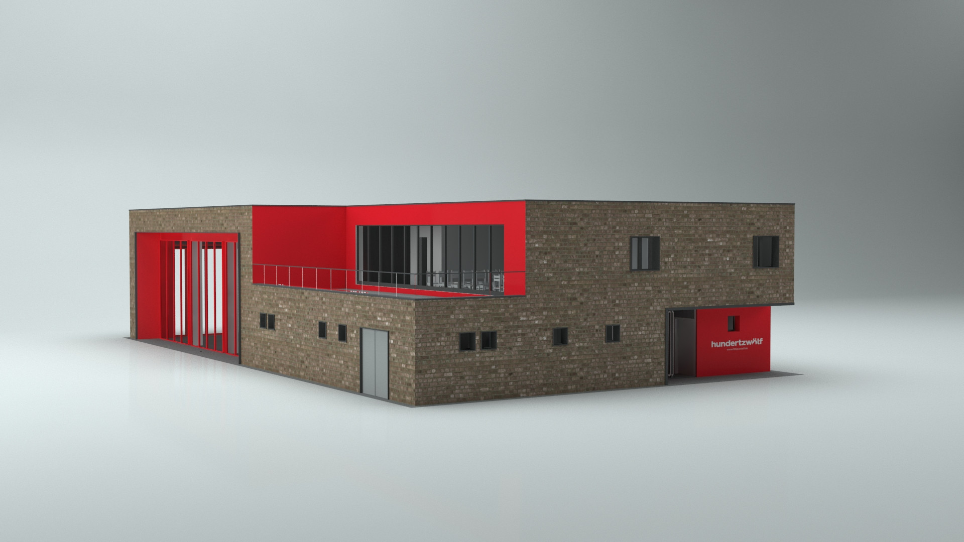 Fassade – Roter Klinker